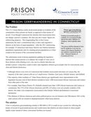 thumbnail for fact sheet about prison gerrymandering in Connecticut